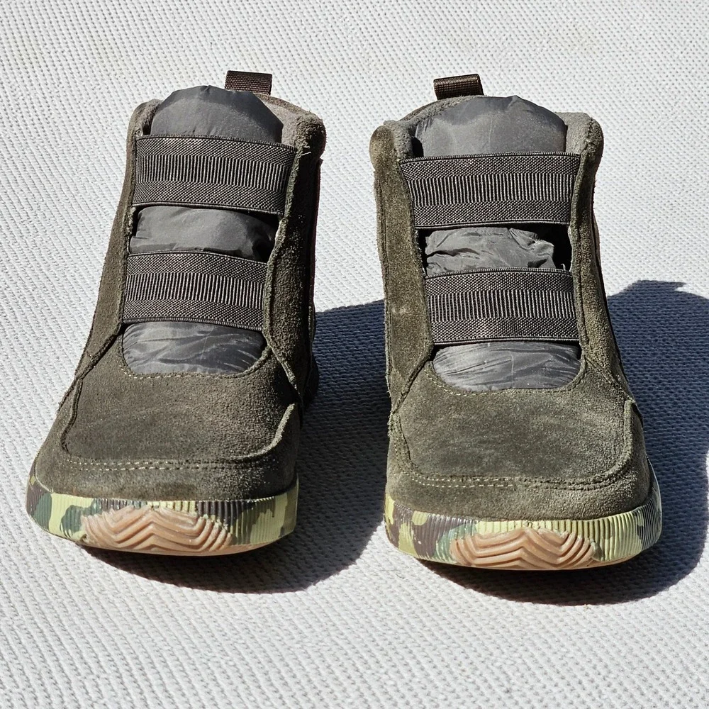 Sorel Out N About III Conquest Waterproof Boots Alpine Tundra Camo NL3798-326 10